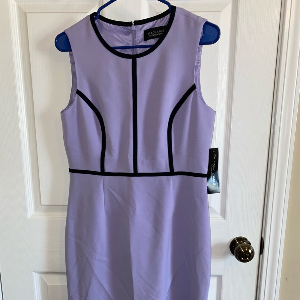 Black Label: Purple work dress